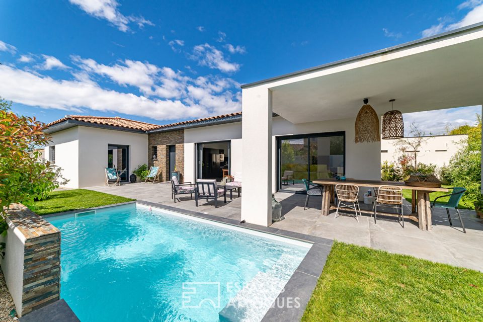Villa contemporaine de plain pied