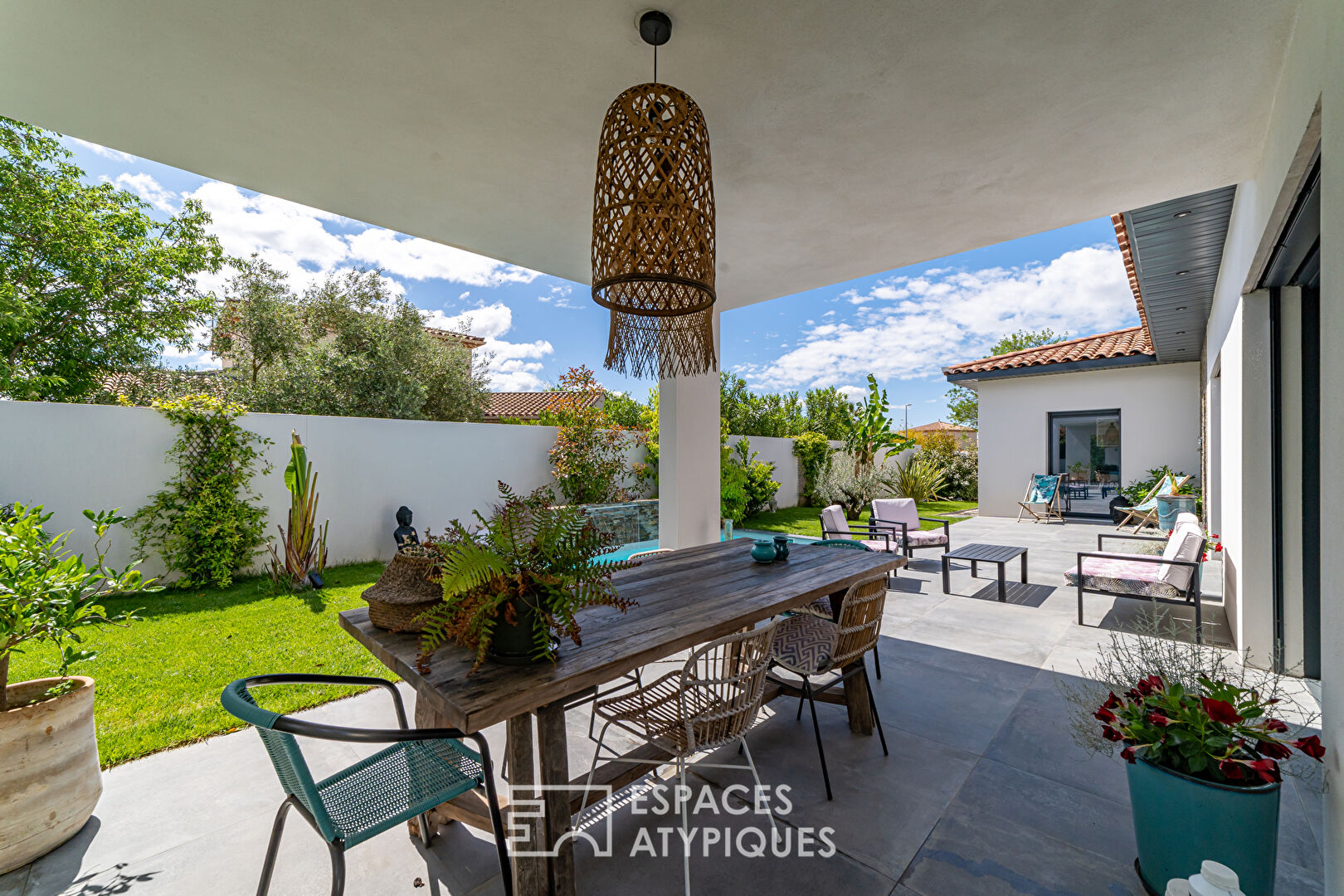 Villa contemporaine de plain pied