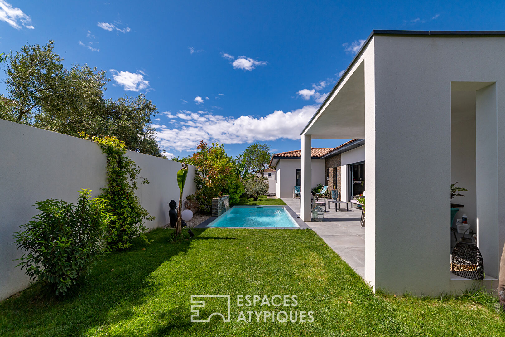 Villa contemporaine de plain pied