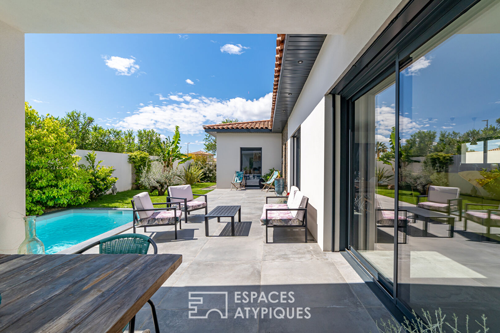 Villa contemporaine de plain pied