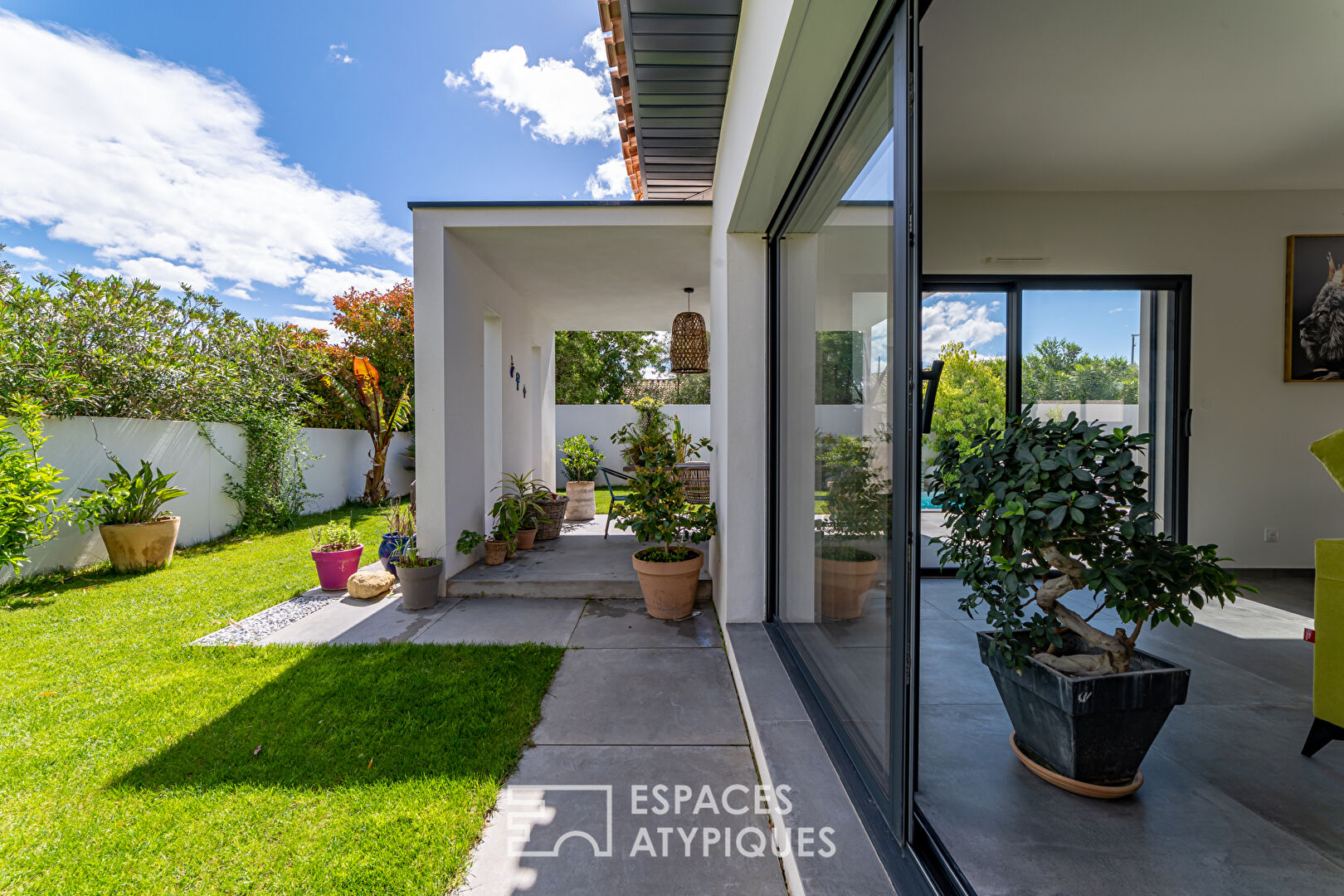 Villa contemporaine de plain pied