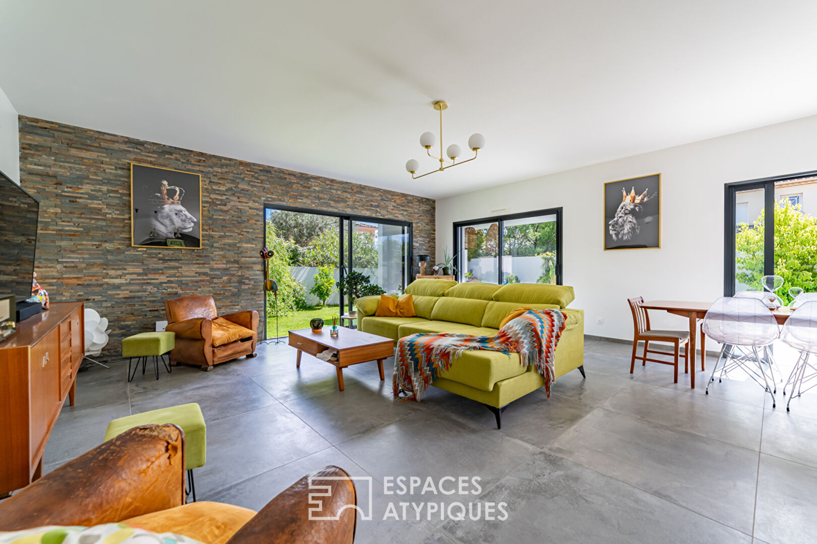 Villa contemporaine de plain pied