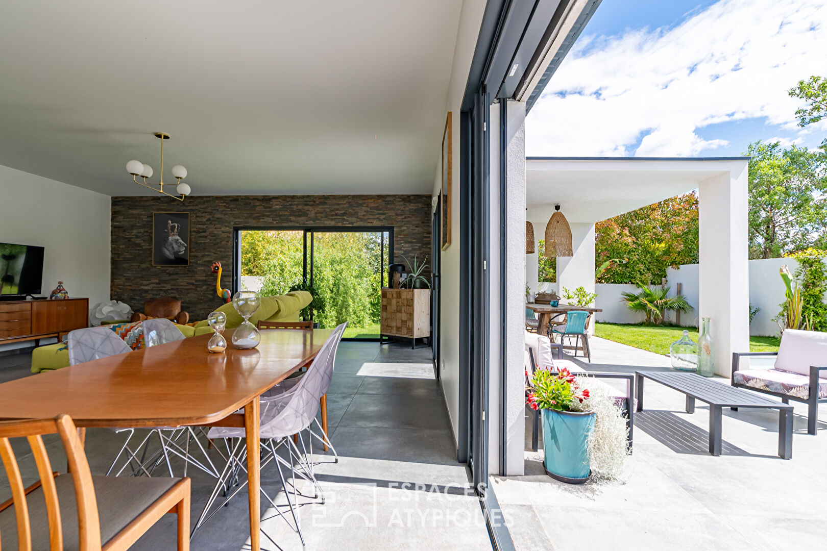Villa contemporaine de plain pied