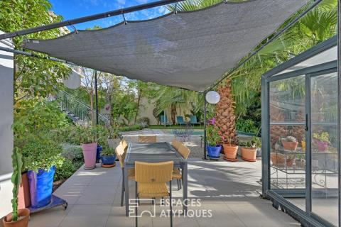 Maison avec jardin paysager et piscine, à deux pas du centre-ville de Sète