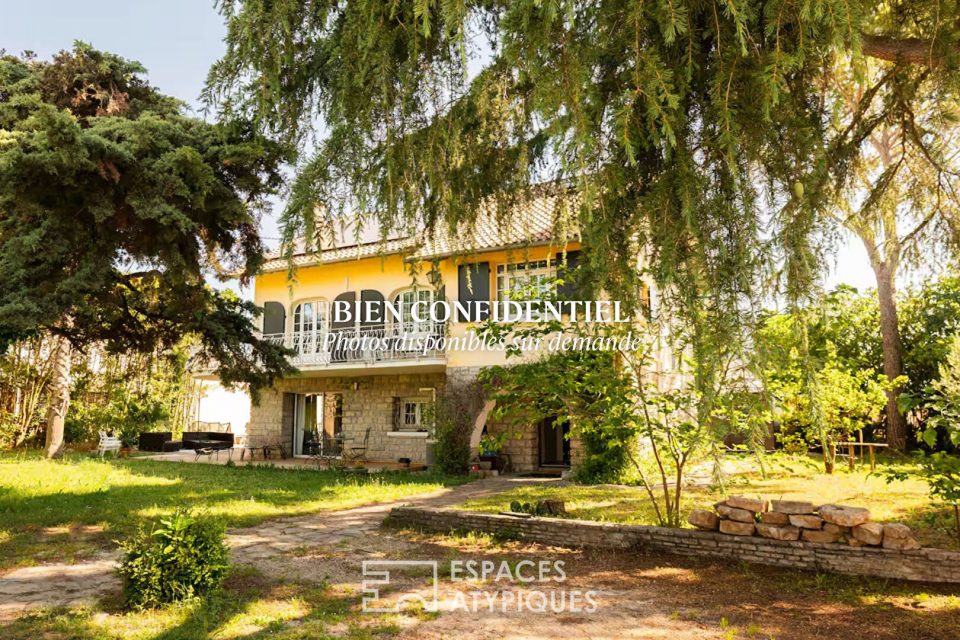 Villa d'artiste aux volumes audacieux