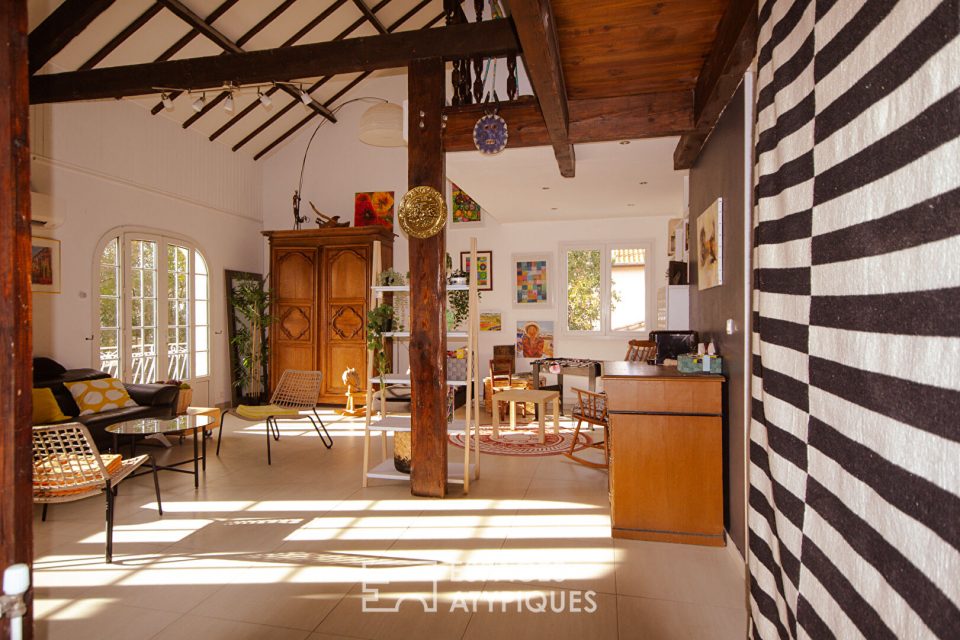 Villa d'artiste aux volumes audacieux