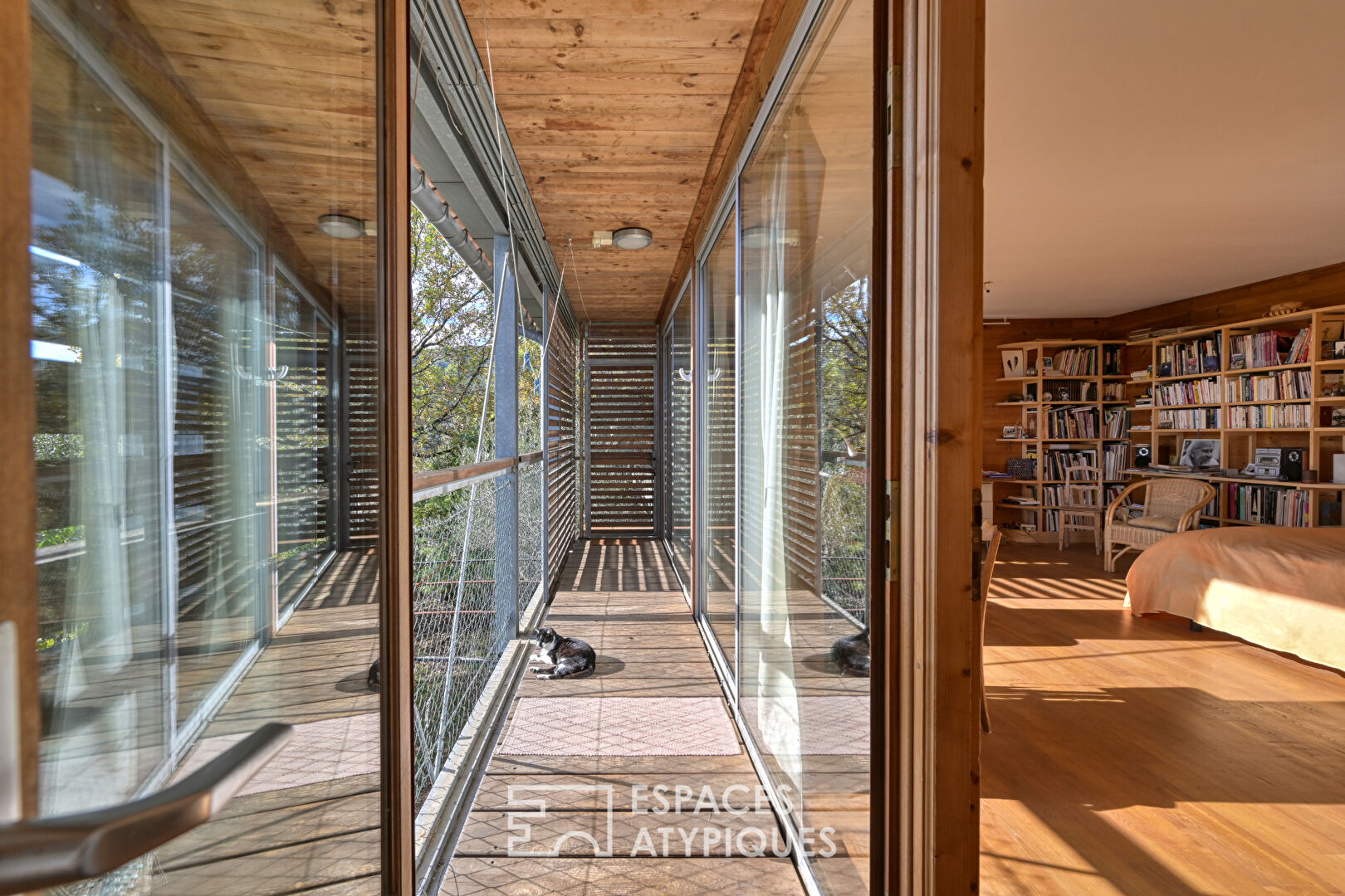 Maison d’architecte, bois & lumière