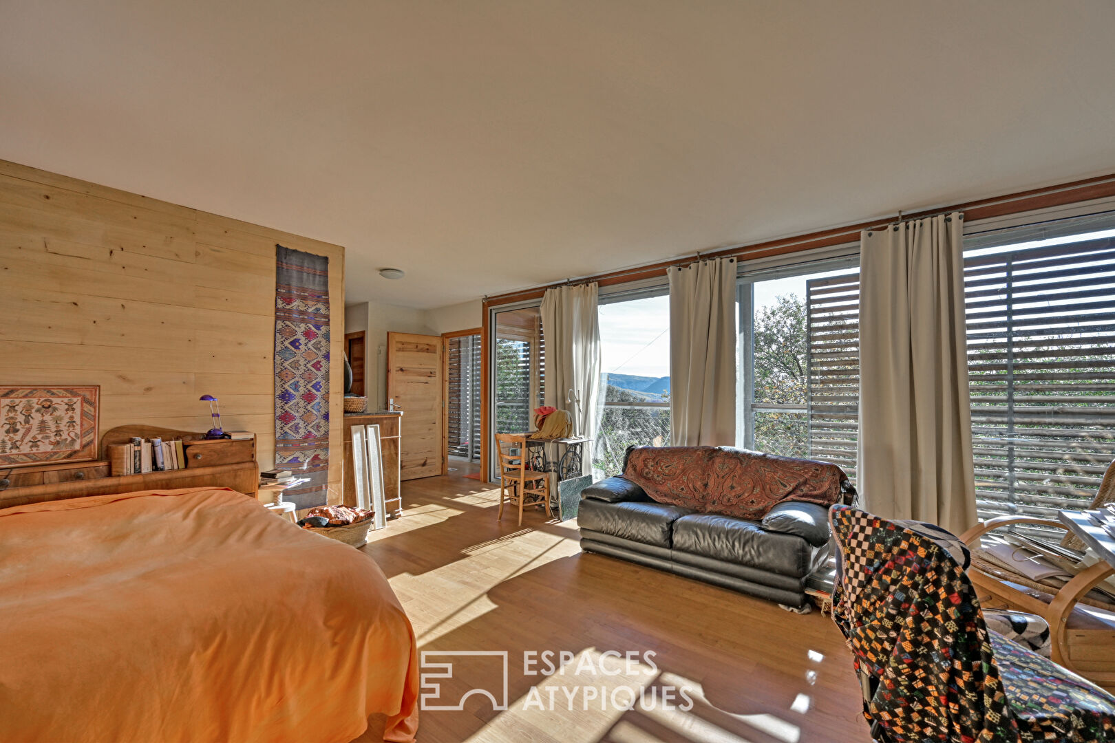 Maison d’architecte, bois & lumière