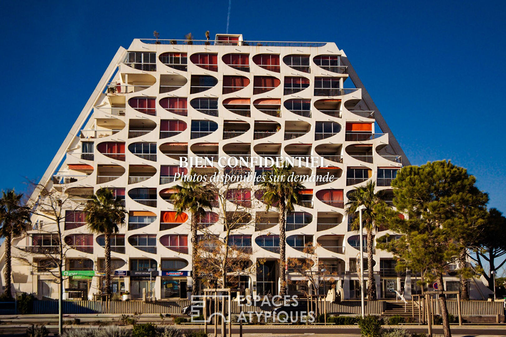 Duplex inversé avec une vue panoramique