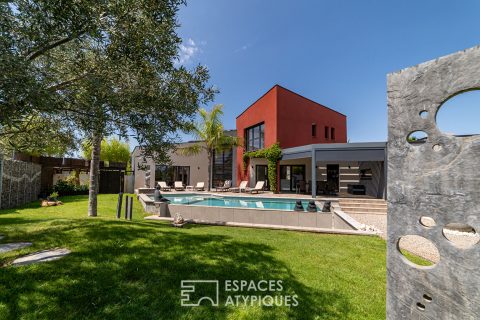 Villa contemporaine d’architecte bioclimatique