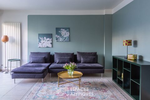 Maison contemporaine avec jardin à Malbosc