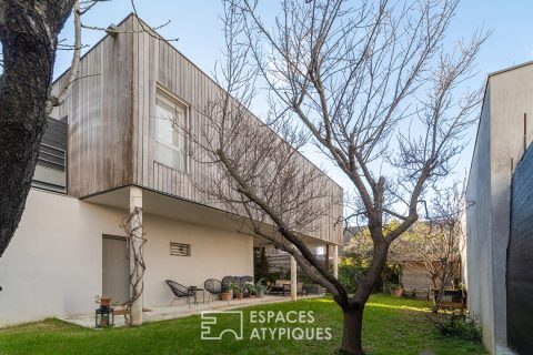 Maison contemporaine avec jardin à Malbosc