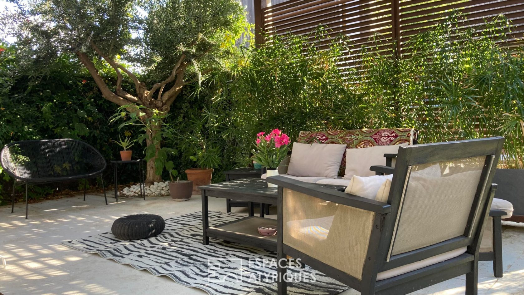 Maison contemporaine avec jardin à Malbosc