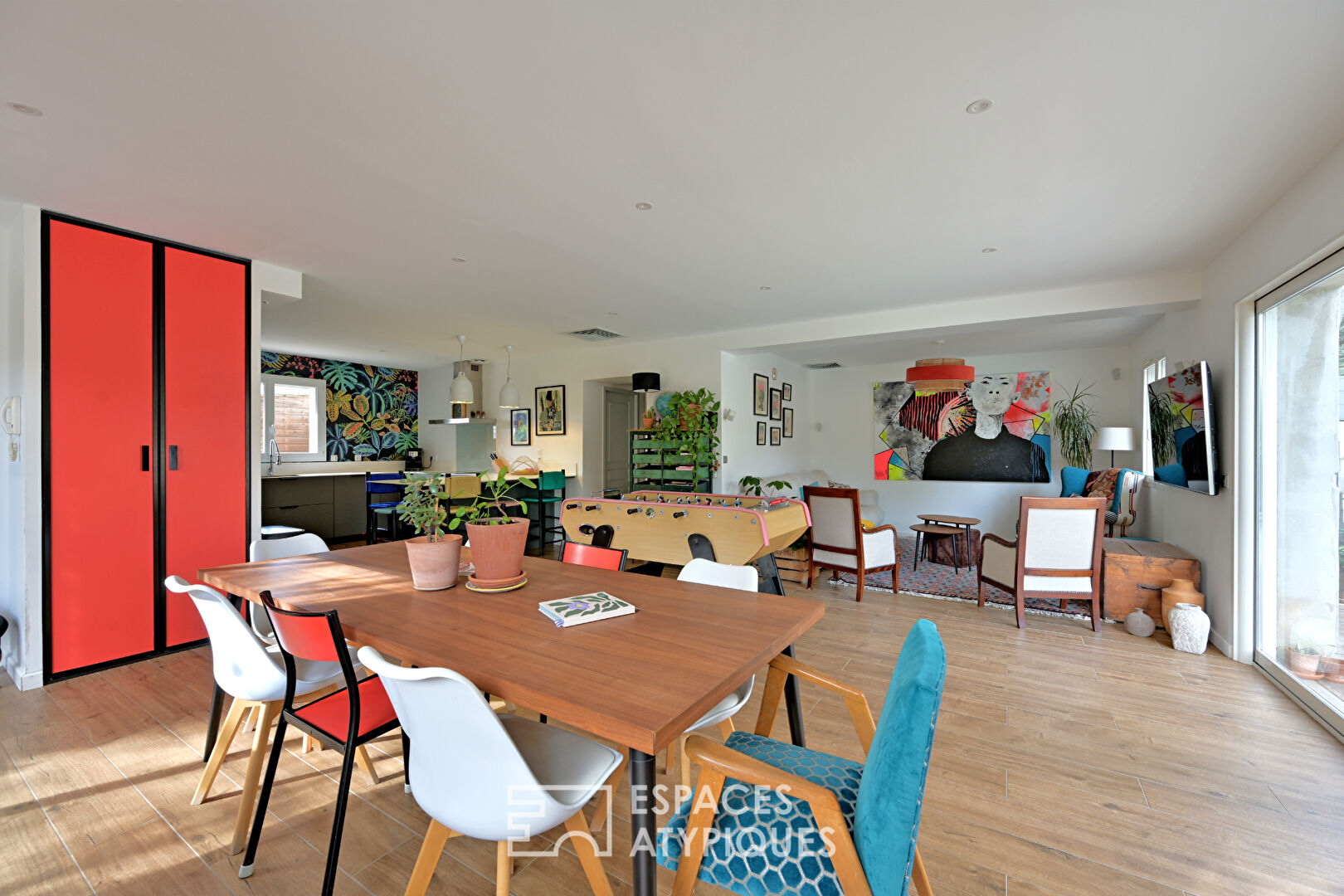 Maison cachée, rénovée avec piscine et au calme absolu à Montpellier