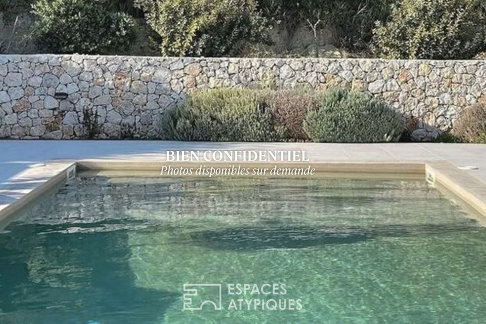 Le charme d'un ancien chai rénové au coeur d'un village vigneron