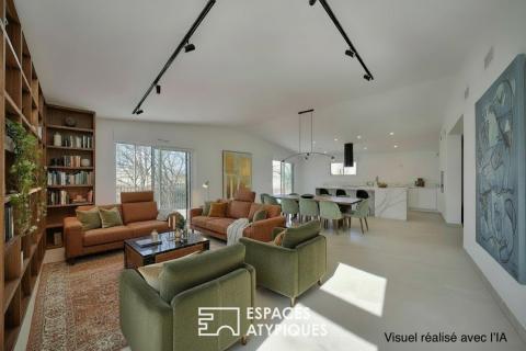 Rooftop neuf avec terrasse