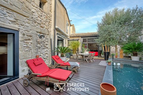 Élégance et Caractère : Magnifique Maison de Village avec Bassin Privatif