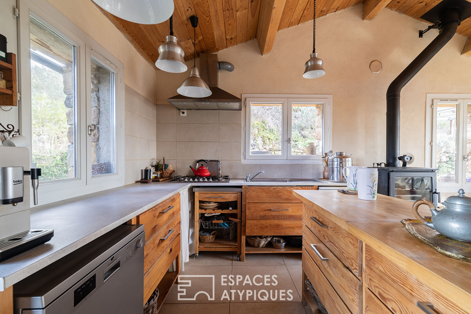 Domaine privé en pierre