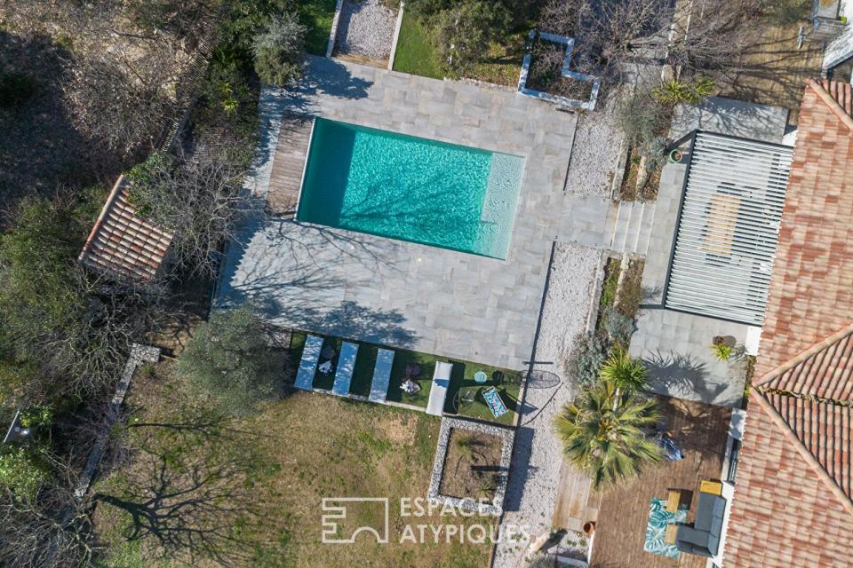 Propriété contemporaine au coeur du Pic St Loup