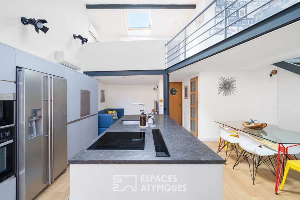 Maison de ville à l'esprit loft