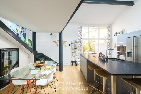 Maison de ville à l&rsquo;esprit loft
