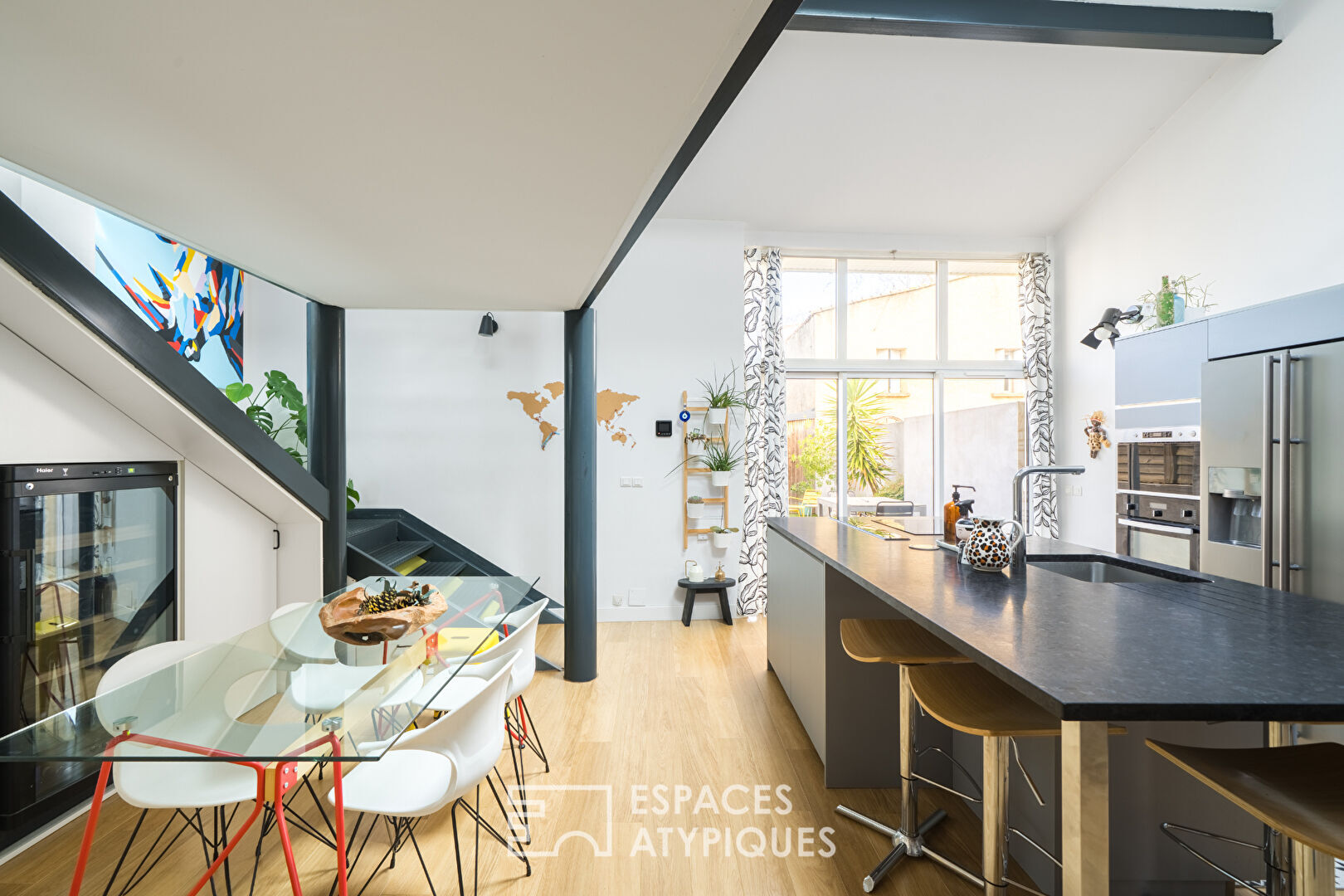 Maison de ville à l&rsquo;esprit loft