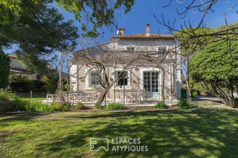 Villa de maître avec jardin d&rsquo;exception