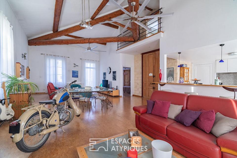 Maison Vigneronne réinventée à Celleneuve