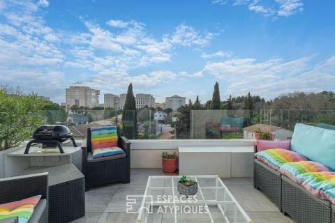 Appartement d&rsquo;architecte au cœur d&rsquo;un magnifique jardin à la française