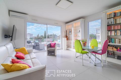 Appartement d&rsquo;architecte au cœur d&rsquo;un magnifique jardin à la française