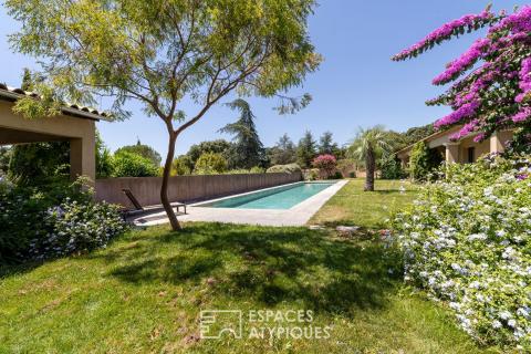 Propriété de charme avec vues panoramiques et vignes certifiées BIO