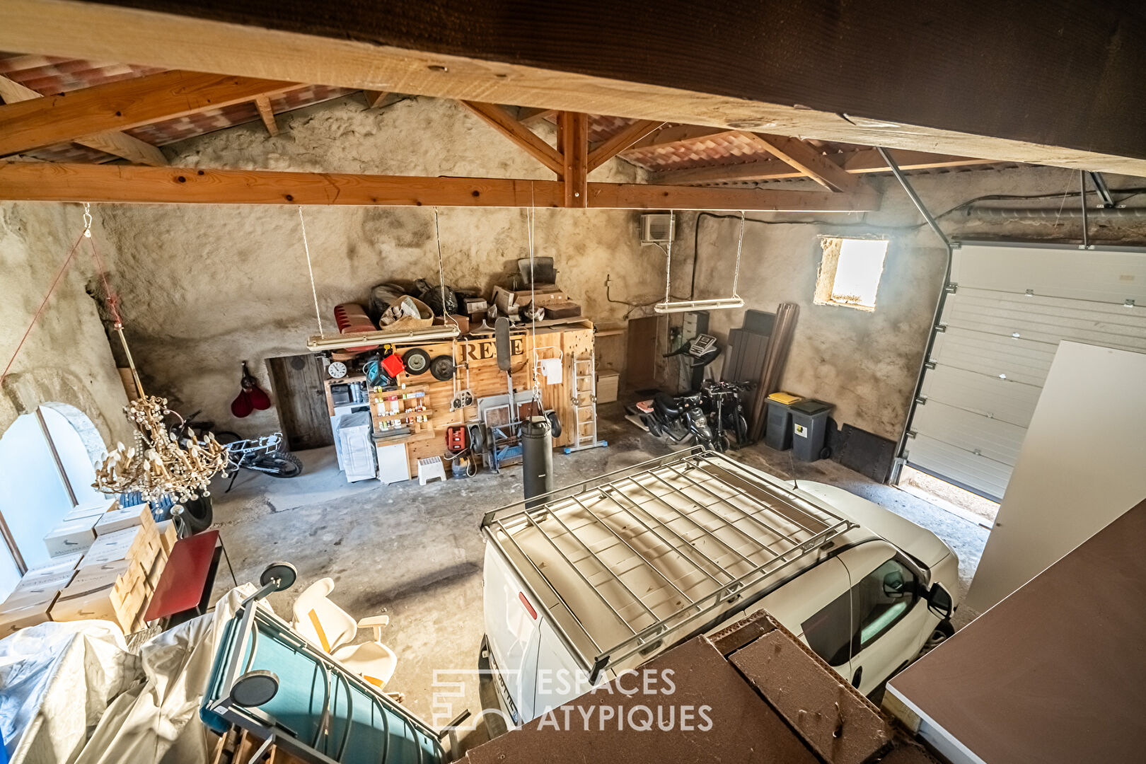 Rénovation d’architecte d’un ancien moulin à huile