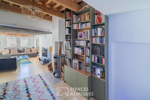 Maison de ville rénovée avec garage