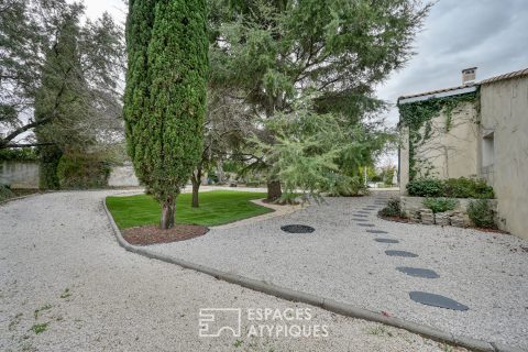 Maison sur sa parcelle arborée