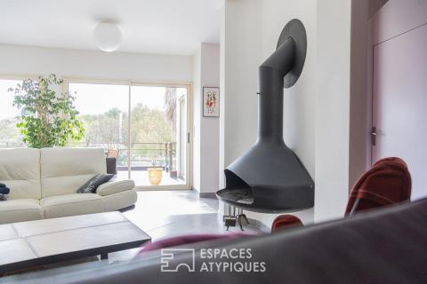 Maison d&rsquo;architecte baignée de lumière aux portes de Montpellier