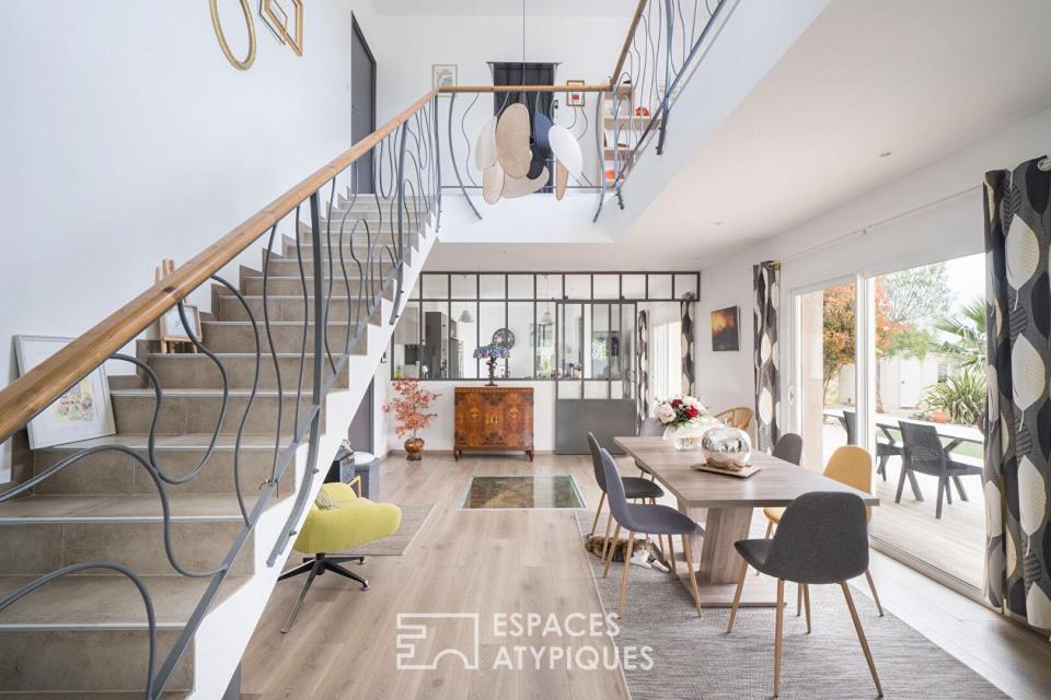 Contemporaine avec piscine aux portes de Pézénas