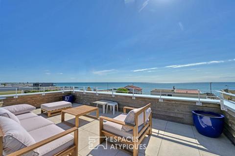 Duplex contemporain avec rooftop, vue mer panoramique et un studio indépendant