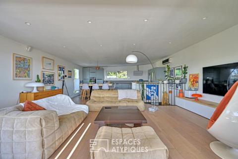 Duplex contemporain avec rooftop, vue mer panoramique et un studio indépendant