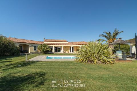 Villa de plain pied plein aux portes de Béziers