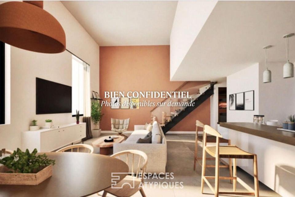 Plateau au grand potientiel  de 92 m2 dans immeuble de prestige
