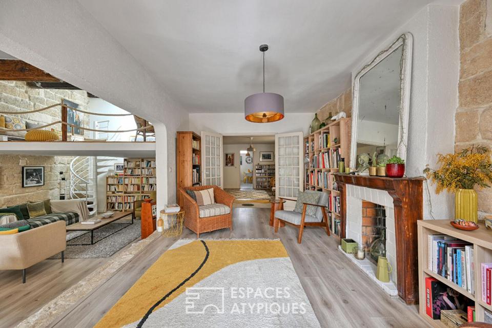 Superbe appartement sous les toits dans l'Ecusson