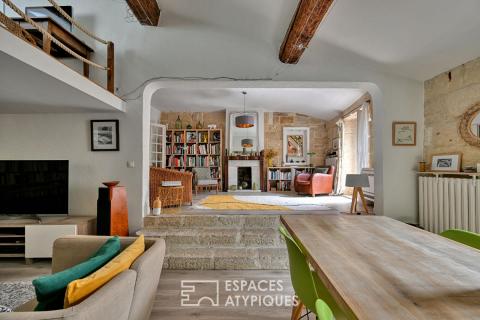 Superbe appartement sous les toits dans l&rsquo;Ecusson