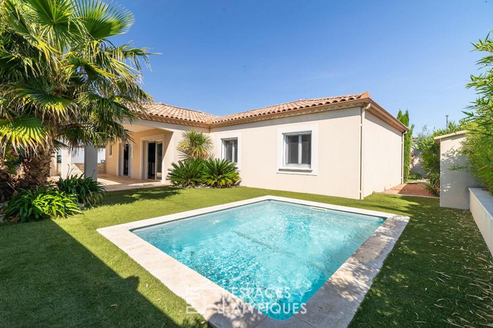 Villa contemporaine de plain-pied