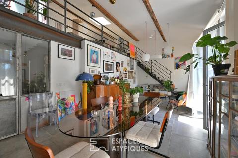 Loft de charme aux lignes industrielles et prestations singulières