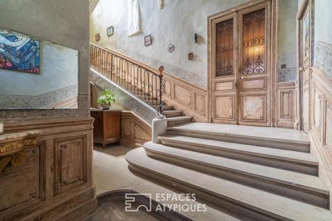 Maison de maître du XVIIIe siècle avec accès privé à la rivière