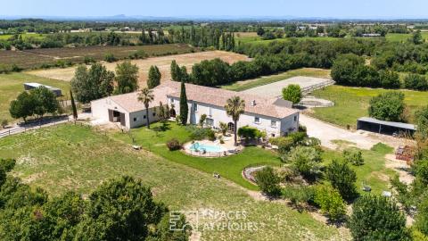 Propriété équestre d&rsquo;exception au coeur d&rsquo;une Camargue authentique