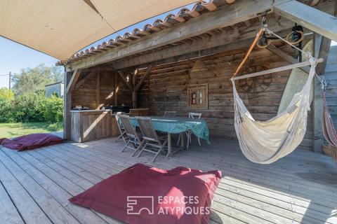 Esprit beach house et ossature bois pour un été qui ne finit jamais