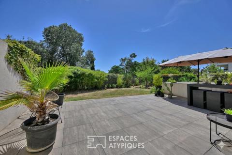 Appartement de grand standing avec parking et extérieur de 150m2