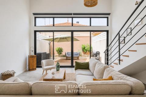 Un loft épuré au coeur de Pézenas