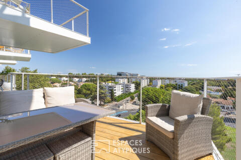 Apartment with a view and terrace in the White Tree